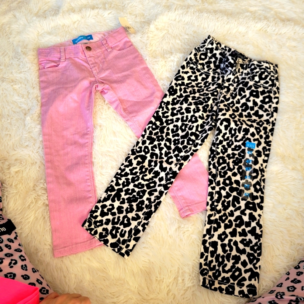 BNWT lot of 2 skinny jeans size 4t